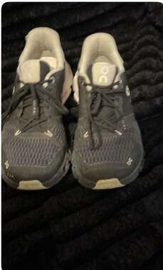 On Cloud Cloudflyer Women's Running Shoes Black and White